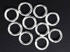Locking Jump Rings, 10mm Sterling {Pack of 3}