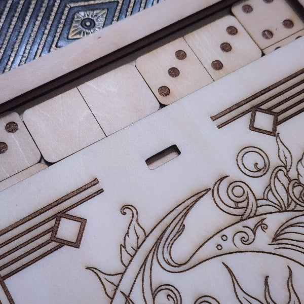 HERITAGE DOMINO GAME SET, Mother Moon