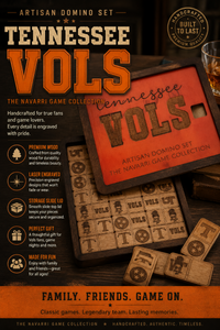 HERITAGE DOMINO GAME SET, TENNESSEE FOOTBALL EDITION