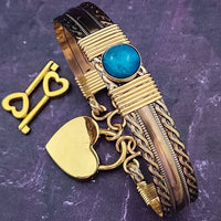 Bold, dramatic and luxurious, these bracelets are from our BABYLON Collection. Babylonian jewelry was not only a way to add style but also represented wealth, status, and spiritual reverence. An exquisite craft, attention to detail, and artistic prowess left a permanent impression in the world of ancient jewelry.