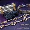 SIMPLE BABYLON CUFF, TRADITIONAL CLASP, Sterling or 14K Gold Filled