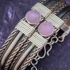 Bold, dramatic and luxurious, these bracelets are from our BABYLON Collection. Babylonian jewelry was not only a way to add style but also represented wealth, status, and spiritual reverence. An exquisite craft, attention to detail, and artistic prowess left a permanent impression in the world of ancient jewelry.