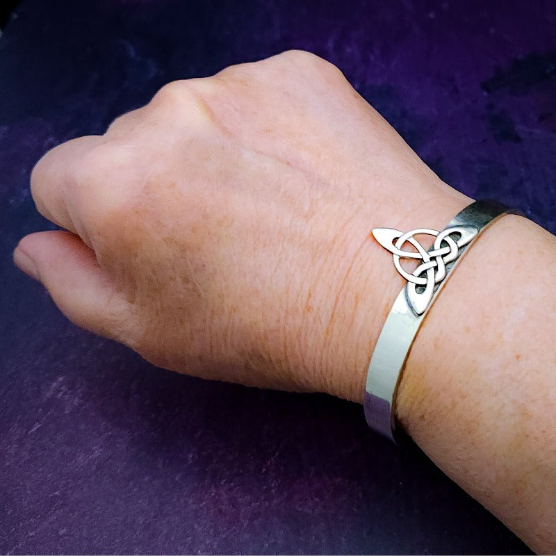 CELTIC DANCE Classic Cuff, Sterling Silver