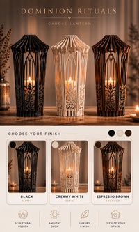 DOMINION, Moroccan Inspired Candle Lantern {Color Choices}