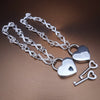 EMBRACE Submissive LOCKING BRACELETS or ANKLETS {Choice of Silver, Gold or Rose Gold}