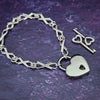 EMBRACE Submissive LOCKING BRACELETS or ANKLETS {Choice of Silver, Gold or Rose Gold}