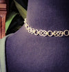 Beautifully entwined lives. Our Eternal Submissive Locking Collars are symbolic of your journey and BDSM lifestyle. Featuring chain links inspired by Celtic knots, all created entirely by hand using only a few hand tools. The links are then tumbled with steel shot, creating strength and durability, as well as a silky smoothness. Made a bold statement of your Dominant / submissive or BDSM lifestyle.