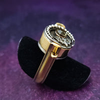 FLIP RING, Witches Moon & Celtic Medallion {One of A Kind}