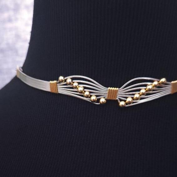 BUTTERFLY-Halsband, Sterling 