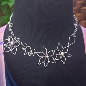 *Ready To Ship Garden Silhouettes, Dahlias & Lotus Blossoms {One-Of-A-Kind}