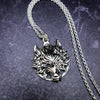 Wolf Necklace, GUNDOLF, Sterling Chain