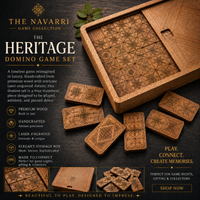 HERITAGE DOMINO GAME SET, GEOMETRY