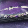 PRE-ORDER ~ Infinity Locking Submissive COLLAR, Amethyst and Sterling