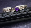 PRE-ORDER ~ Infinity Classic Cuff, Amethyst and Sterling