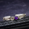PRE-ORDER ~ Infinity Classic Cuff, Amethyst and Sterling