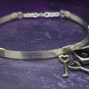 Our LODI Wire Wrapped Submissive Collars add a luxurious and seductive touch to your BDSM wardrobe. Handcrafted with 14K gold filled or sterling silver, these artisan collars lock shut for a secure and stylish look. Add luxury to your lifestyle with LODI by My Secret Heart Studios