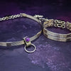 Our LODI Wire Wrapped Submissive Collars add a luxurious and seductive touch to your BDSM wardrobe. Handcrafted with 14K gold filled or sterling silver, these artisan collars lock shut for a secure and stylish look. Add luxury to your lifestyle with LODI by My Secret Heart Studios