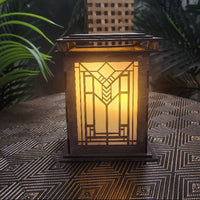 MANNINGTON Electric LED Light, Frank Lloyd Wright Inspired {By Studio Navarri}