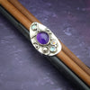 SOLD - One of A Kind Ring, Sterling, Amethyst, Opal and Swiss Blue Gems