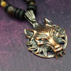 Unleash your inner warrior with the PROWLER Wolf Necklace! This one-of-a-kind necklace features an ultra-durable stainless steel wolf pendant, paired with rare ancient-looking gemstones. Conquer any challenge with its bold asymmetrical design, transporting you to the rugged land of the Nordic spirit. Dare to take a leap of faith and unlock your strength!