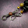 * READY TO SHIP Wolf Necklace, PROWLER, One of a Kind