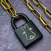 ADORABLE BUNNY BUTT Lock for your Rope Bunny!