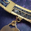 CUSTOM DESIGNED DEKKA COLLAR & CUFF with REMOVEABLE CHARMS by MY SECRET HEART STUDIOS
