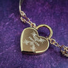 CUSTOM DESIGNED DEKKA COLLAR & CUFF with REMOVEABLE CHARMS by MY SECRET HEART STUDIOS