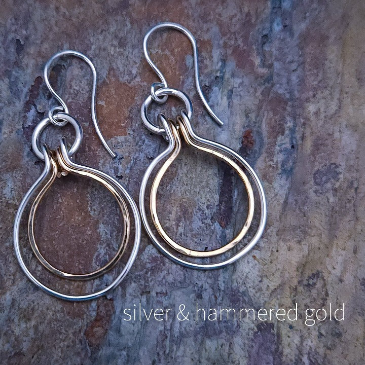 Double Bubble Earrings are destined to become your new 'classic'. The clean, simple design is created to compliment all the jewelry in your collection.