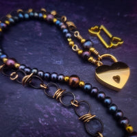 Pearl go together with Barbed Wire like Pleasure and Pain, lol. We went a bit crazy and mixed these two up. So Your sub will look pretty, even if there's just a bit of pain. By My Secret Heart Studios