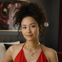 CÉLESTE Yin and Yang CONVERSION Collar with Slide