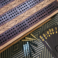 HERITAGE CRIBBAGE GAME SET - The Navarri Game Collection