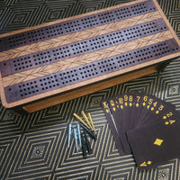 HERITAGE CRIBBAGE GAME SET - The Navarri Game Collection