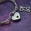 BABYLON Kunzite and Sterling, Locking Submissive Collar
