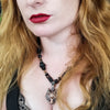 * READY TO SHIP Wolf Necklace, PROWLER, One of a Kind