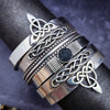 Collection of Celtic Themed Cuffs. By My Secret Heart Studios