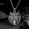 Wolf Necklace, GUNDOLF, Sterling Chain