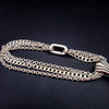 Even a Princess can be a Bitch. A sexy bracelet to celebrate submission. There is a solid HIDDEN O RING behind the heart which can accommodate a leash or be used as a connection point. The PRINCESS SLIDE can be removed and worn on most of our submissive collars, as well as worn on a chain as a pendant. Wear it locked with the small heart lock, or the stainless steel push clasp for discretion. {All included}