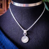 Howling Wolf Chain Collar and Collar Slide