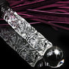 LIMITED EDITION CELTIC HEART FLOGGER {Only 4 Made} Purple Suede and Glass with Sterling Silver Medallion, READY to SHIP