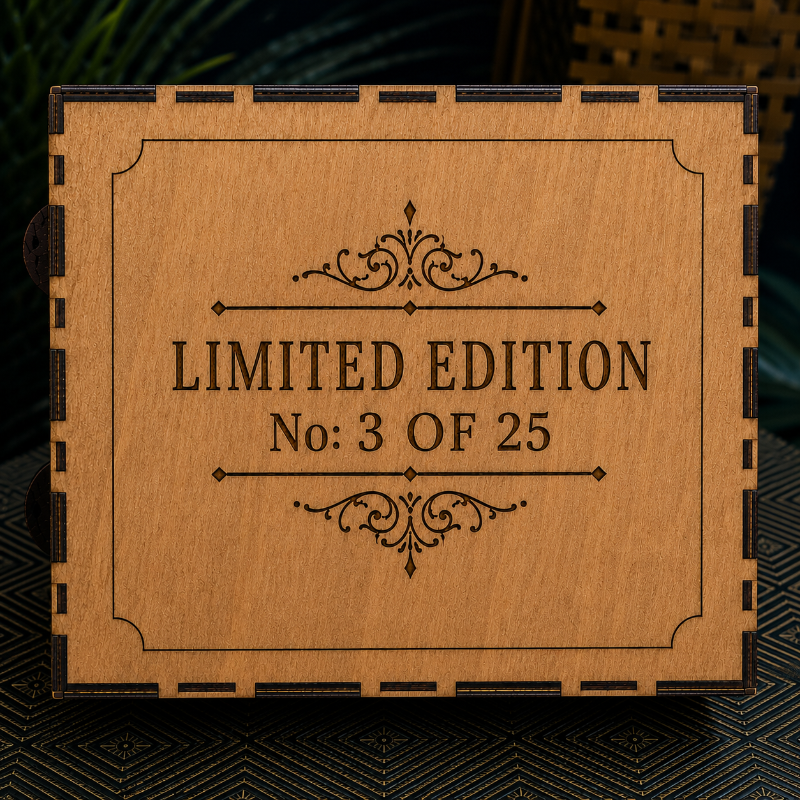 Celtic Dragon, Limited Edition engraved on the bottom