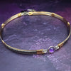 Our ‘WILD FLOWER’ collection speaks of rambling cottage gardens. Sensual and romantic. This artisan BDSM submissive jewelry is handcrafted in a floral pattern of sterling silver. The FLEXIBLE Wild Flower Locking BDSM Submissive Collar is made in two pieces, allowing it to be flexible instead of rigid. This romantic piece is Sterling Silver accented with 14k Gold Filled accents. 