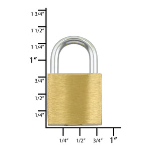 RECTANGLE BRASS Lock,