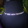 PRE-ORDER ~ Infinity Locking Submissive COLLAR, Amethyst and Sterling