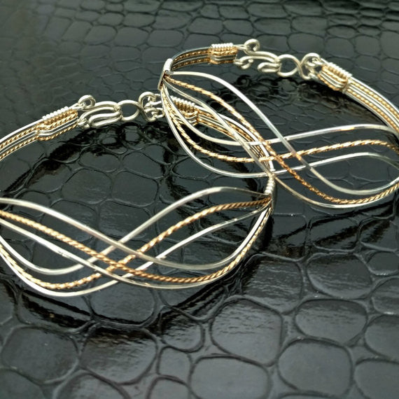 INFINITY Bracelets, Permanently Locked or Traditional