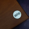 COLLAR Box, MONOGRAMMED, Matte Brown Hardwood