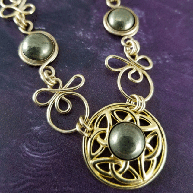Our CELTIC PRIESTESS COLLECTION of artisan chains pay homage to your BDSM lifestyle with a dramatic Celtic flair. Each piece can be worn independently, or connected, and can be worn LOCKED or with traditional clasps. Features chain links inspired by Celtic knots, all created entirely by hand.  IMAGINE YOUR SUBMISSIVE ... BOUND AND LOCKED IN THESE LUXURIOUS CHAINS. My Secret Heart Studios