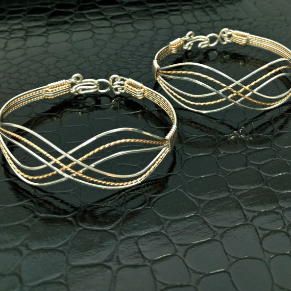 INFINITY Bracelets, Permanently Locked or Traditional