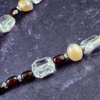 This ONE OF A KIND locking submissive ANGEL WING GEMSTON E COLLAR pays homage to your BDSM D/s lifestyle with beauty and grace. Locks in front. GEMSTONES: Faceted Amethyst Nuggets, Cushion Cut Labradorite , Faceted Tanzanite Rondels & Faceted Grey Moonstone