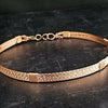 ASHANTI Slim Collar, Rose Gold